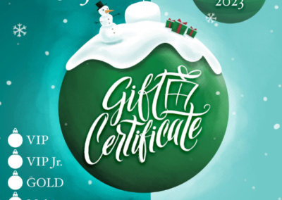 Printable Holiday Gift Certifate