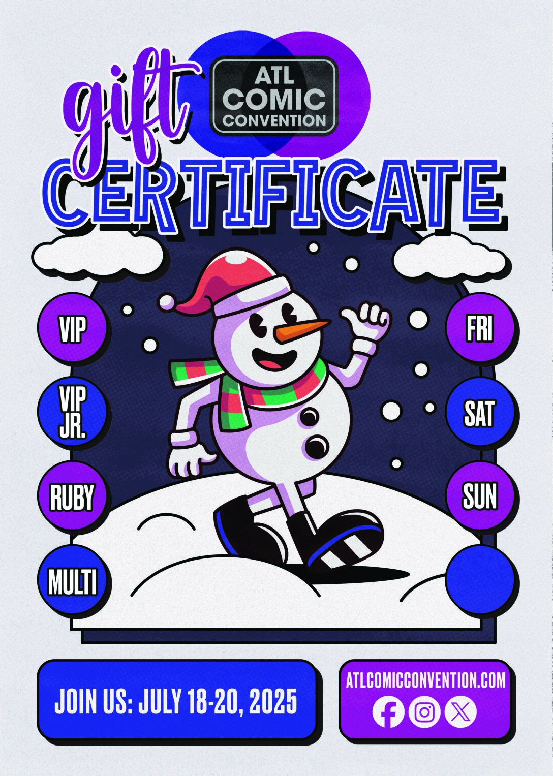 Printable Holiday Gift Certifate